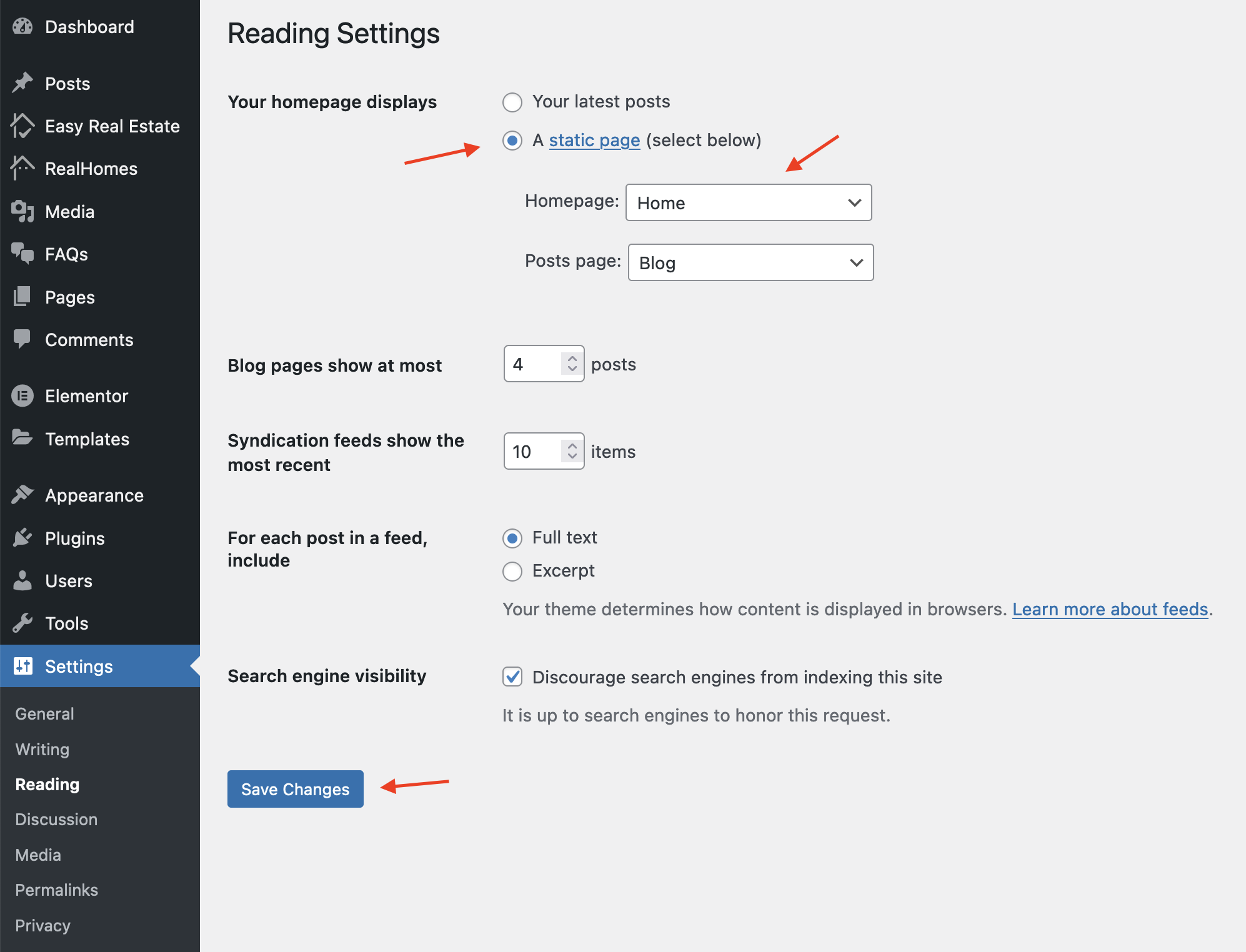 Select and Assign Ultra Home Page